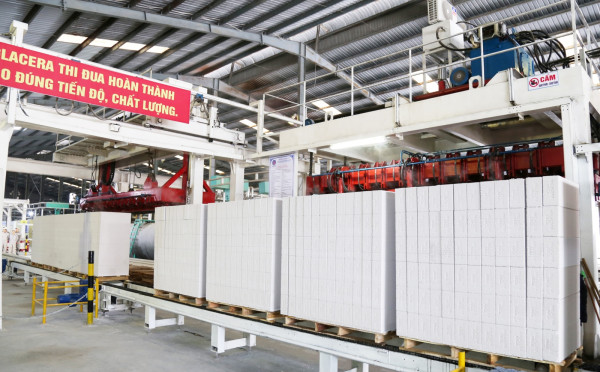 Gạch bê tông khí và tấm panel Viglacera ra mắt dịp Xuân Kỷ Hợi